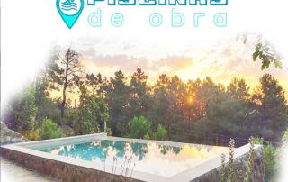Construcción de piscinas de obra con porcelánico