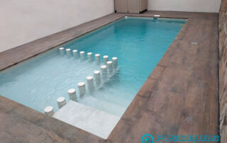 Piscina de obra gresite