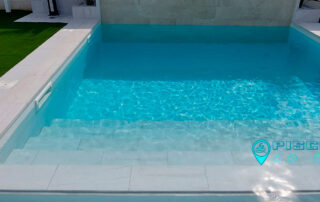 Piscinas de obra portada