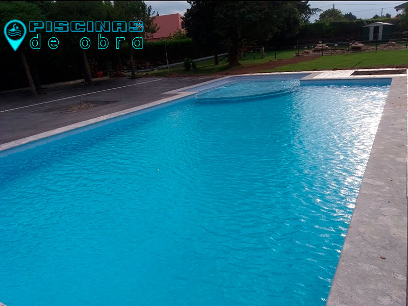 Piscinas de obra con gresite